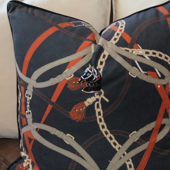 Vintage Gem-Craft Gemstone Horse Head Brooch - Picture 7 of 13